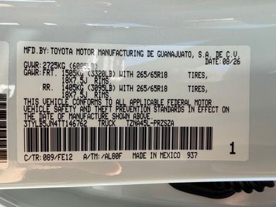2026 Toyota Tacoma TRD Sport