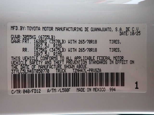 2025 Toyota Tacoma i-FORCE MAX Tacoma TRD Off-Road