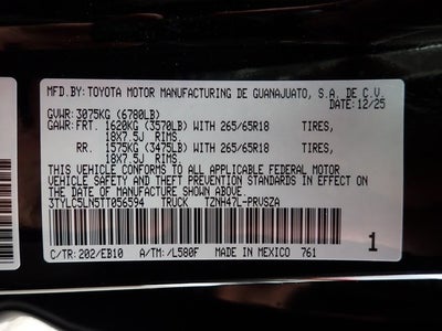 2026 Toyota Tacoma i-FORCE MAX Tacoma Limited