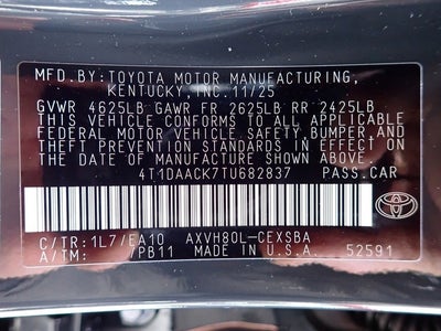 2026 Toyota Camry SE