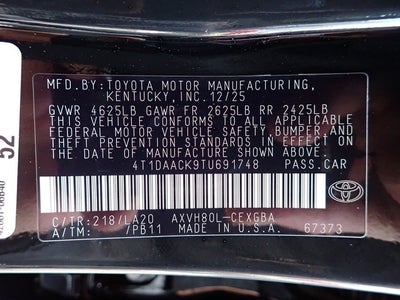 2026 Toyota Camry XLE