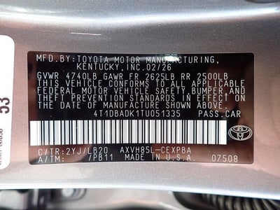 2026 Toyota Camry XSE AWD