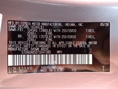 2026 Toyota Grand Highlander Hybrid MAX Platinum