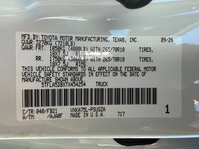 2026 Toyota Tundra SR5