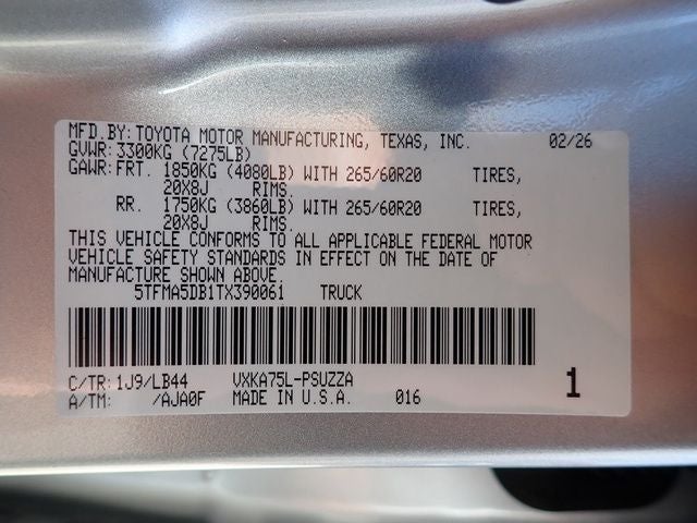 2026 Toyota Tundra 1794 Edition