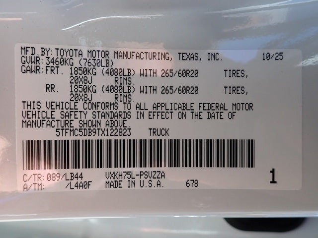 2026 Toyota Tundra i-FORCE MAX Tundra 1794 Edition
