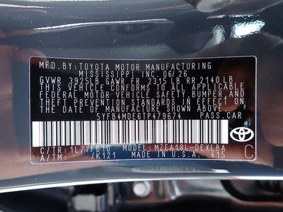 2026 Toyota Corolla LE