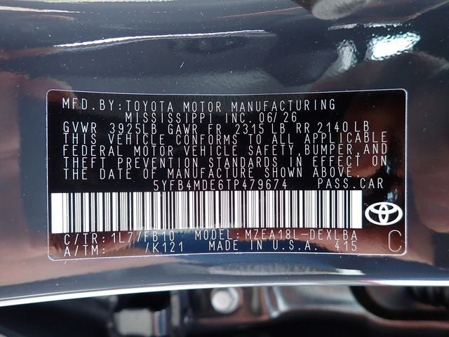 2026 Toyota Corolla LE