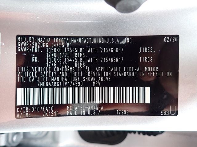 2026 Toyota Corolla Cross LE