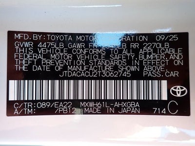 2026 Toyota Prius Plug-in Hybrid XSE