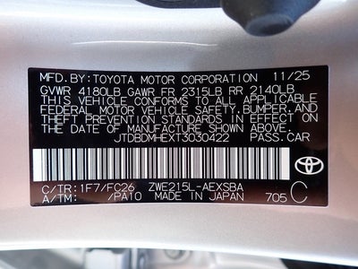 2026 Toyota Corolla Hybrid SE AWD