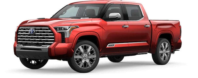 2022 Toyota Tundra Capstone in Supersonic Red | Ken Ganley Toyota PA in Pleasant Hills PA