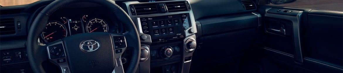 The console of a 2024 Toyota 4Runner in Pleasant Hills, PA