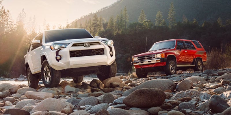 Two trim levels of the 2024 Toyota 4Runner in Pleasant Hills, PA