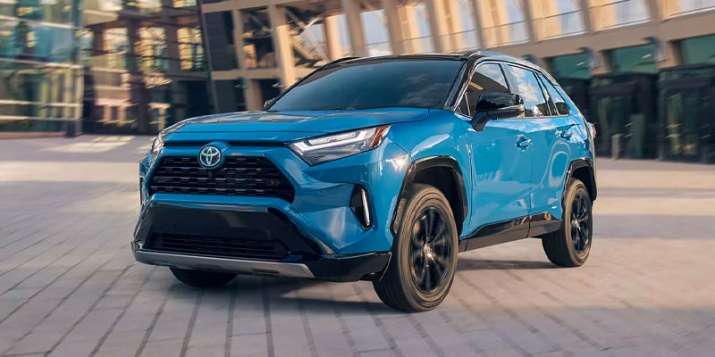A 2024 Toyota RAV4 Hybrid trim level option available in Pleasant Hills, PA