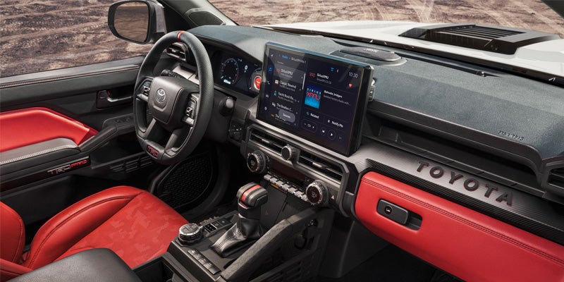 The safety features in the 2024 Toyota Tacoma in Pleasant Hills, PA