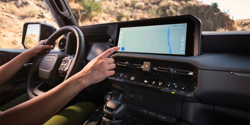 The safety features in the 2025 Toyota Land Cruiser in Pleasant Hills, PA