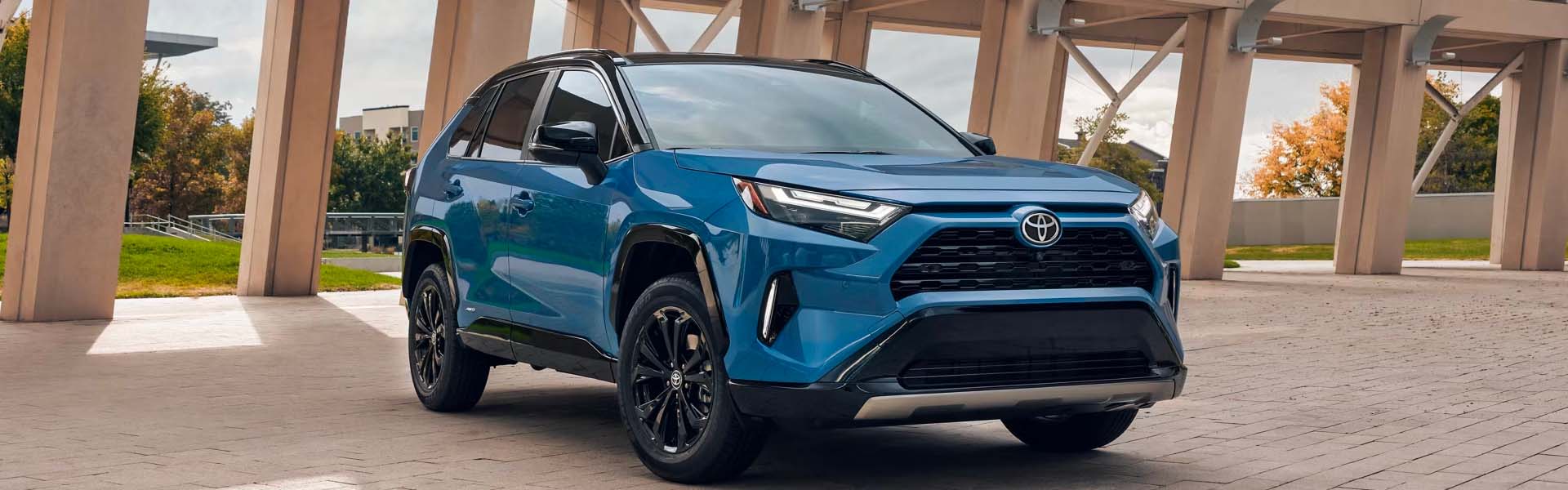 The dashboard instruments in the 2025 Toyota RAV4 in Pleasant Hills, PA