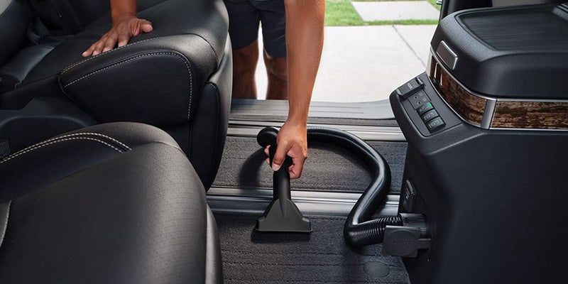 A vacuum option in the 2025 Toyota Sienna in Pleasant Hills, PA