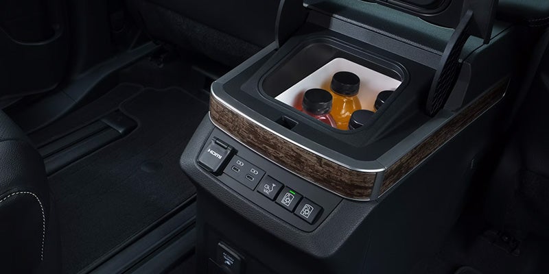 Drink storage available for the 2025 Toyota Sienna in Pleasant Hills, PA