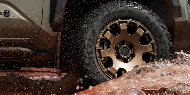 The off-road performance of the 2025 Toyota Tacoma in Pleasant Hills, PA