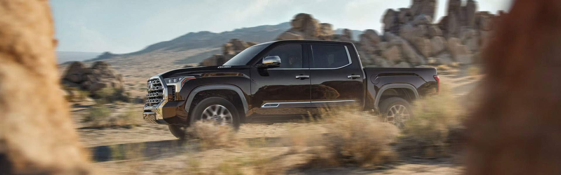 The infotainment system in the 2025 Toyota Tundra in Pleasant Hills, PA