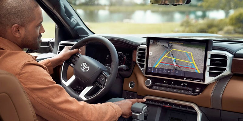 Safety features in the 2025 Toyota Tundra in Pleasant Hills, PA